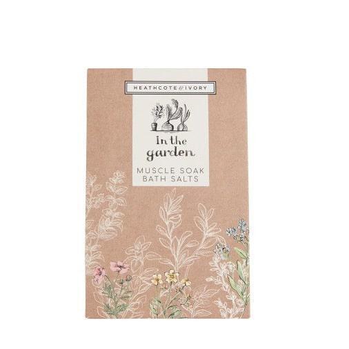 In The Garden Muscle Soak Bath Salts with Essential Oils
