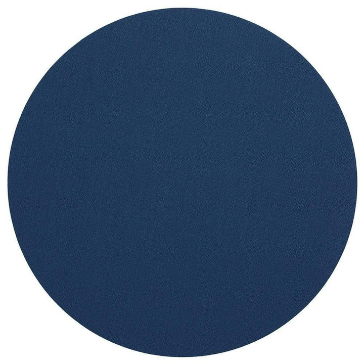 Classic Canvas Round Placemat | Navy