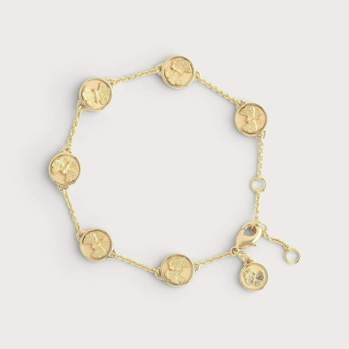 Butterfly Coin Charm Bracelet | Anabel Aram