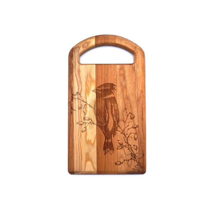 Cherry Oval Handled Cheese Board | Waxwing