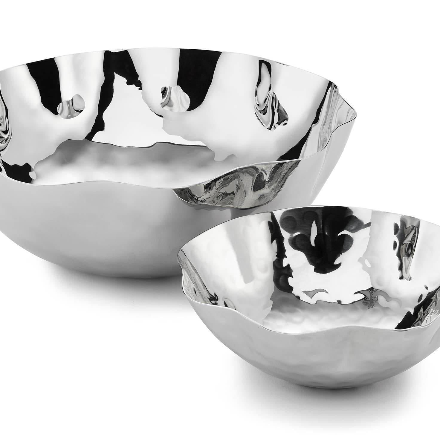 Stainless Steel Bowl, Large - Flower in 2023