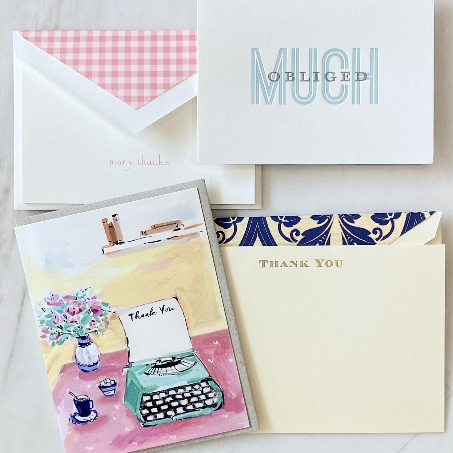 The art of writing a thank you note.