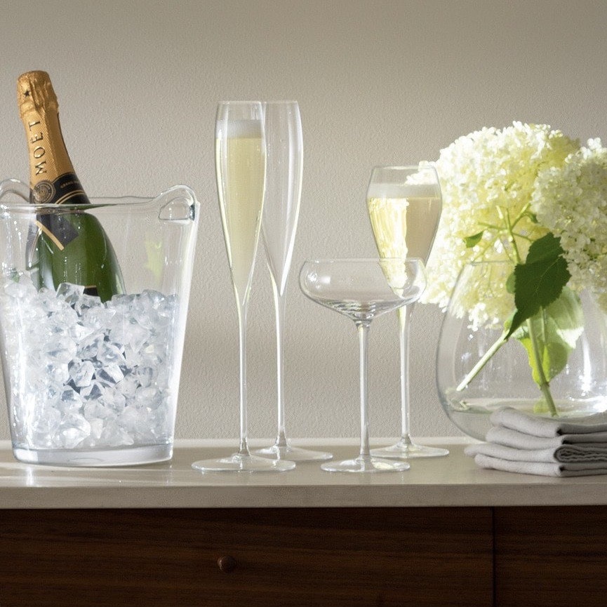 Champagne, Prosecco, and Sparkling Wine with Coupes, Flutes, & Tulips?!?