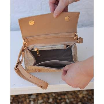 Vivienne Straw Lattice Handbag