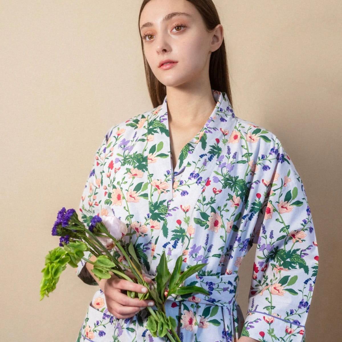 Lavender Garden Groove Robe