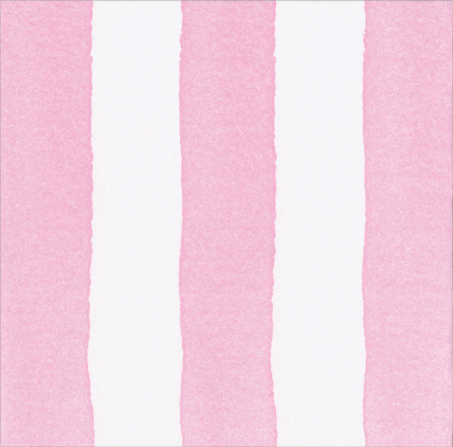 Light Pink Cafe Stripe Paper Linen Cocktail Napkins