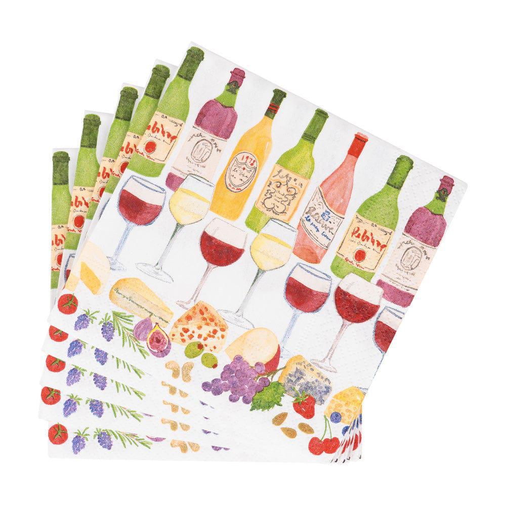 Wine Pairings Cocktail Napkins