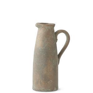 Bronze Glazed Terracotta Pitcher