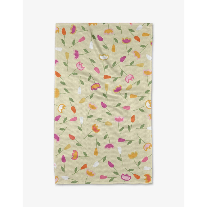 Bright Buds Tea Towel