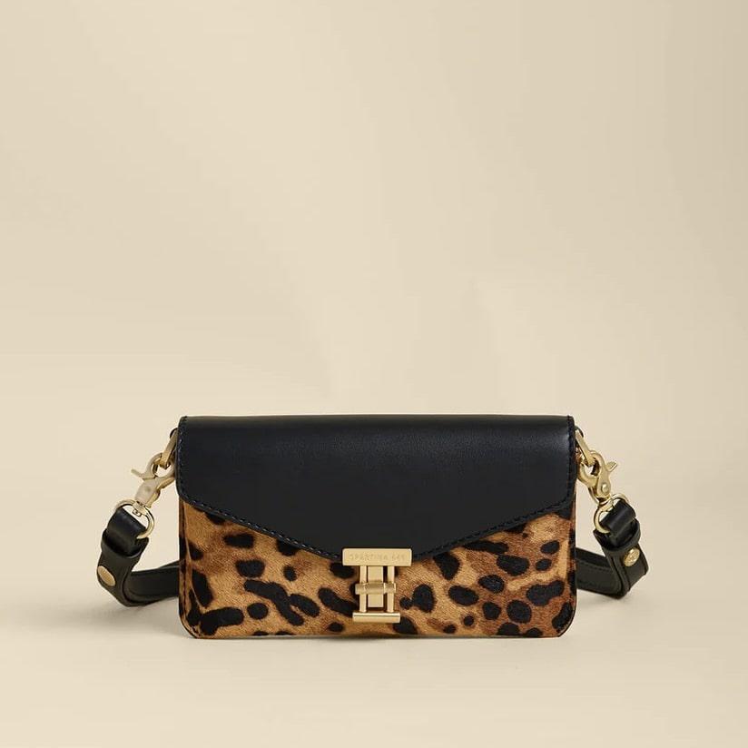 Cassie Leopard Crossbody