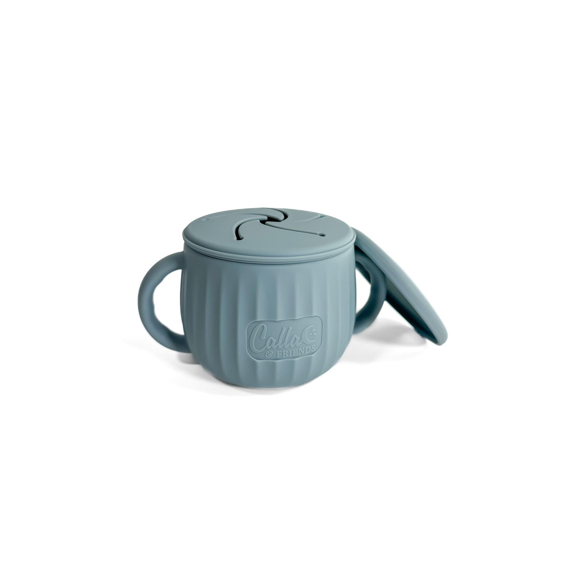 Powder Blue Snack Cup