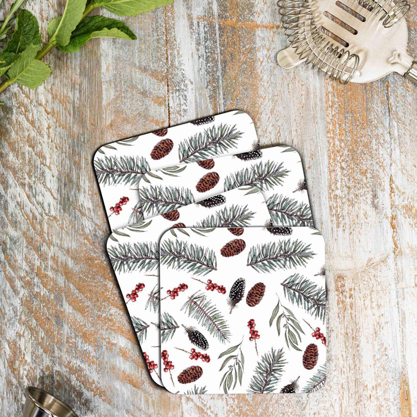 Winter Days Coaster Set