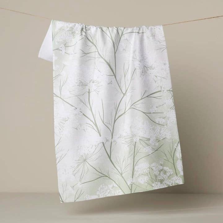 Quiet Garden Tea Towel