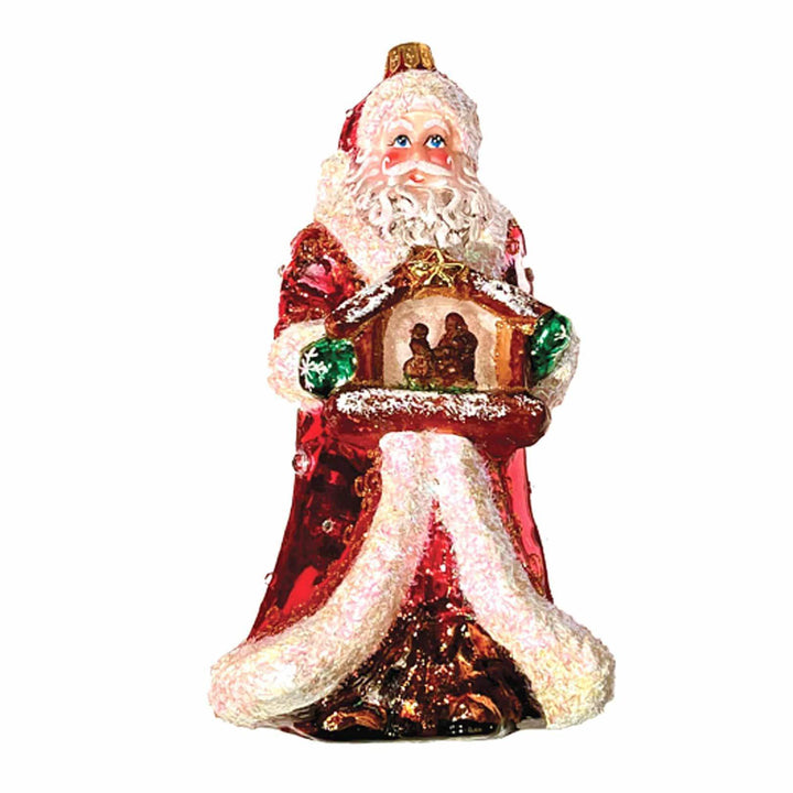 Santa with the Real Meaning Ornament | Heartfully Yours