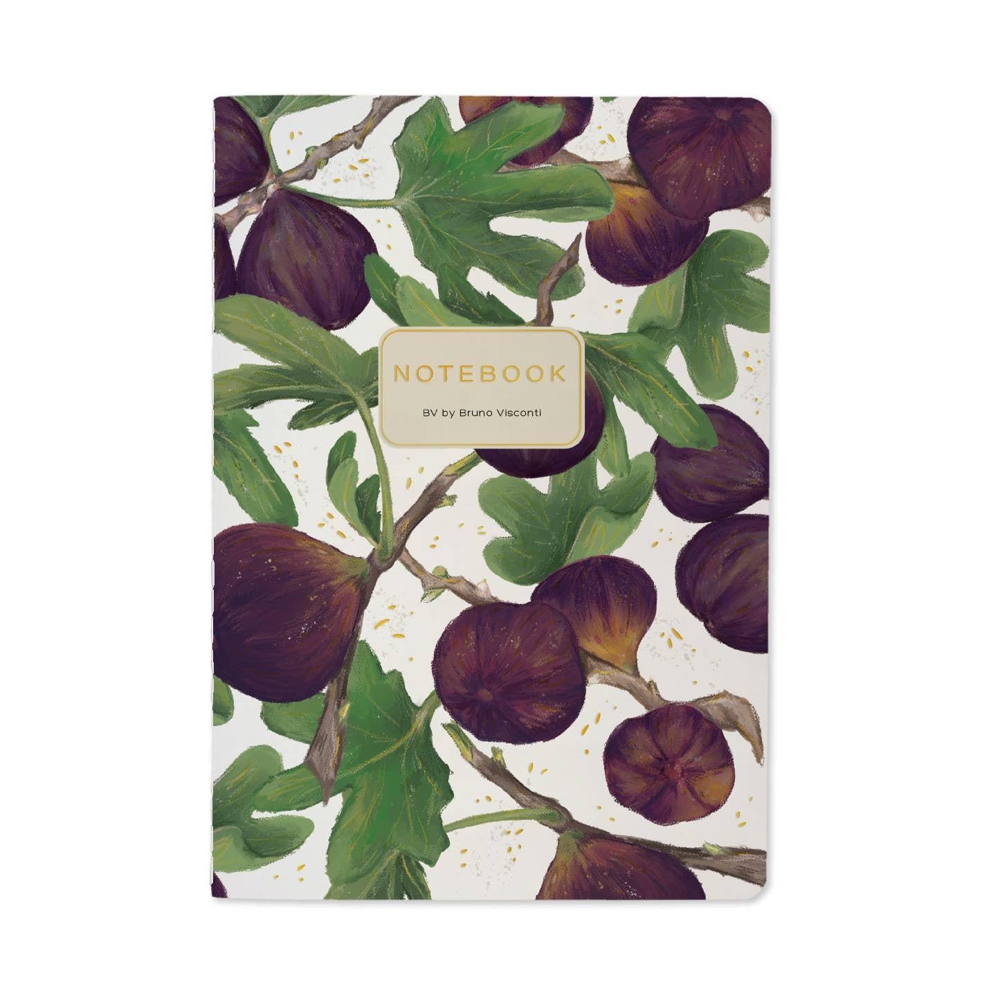 Figs On White Notebook