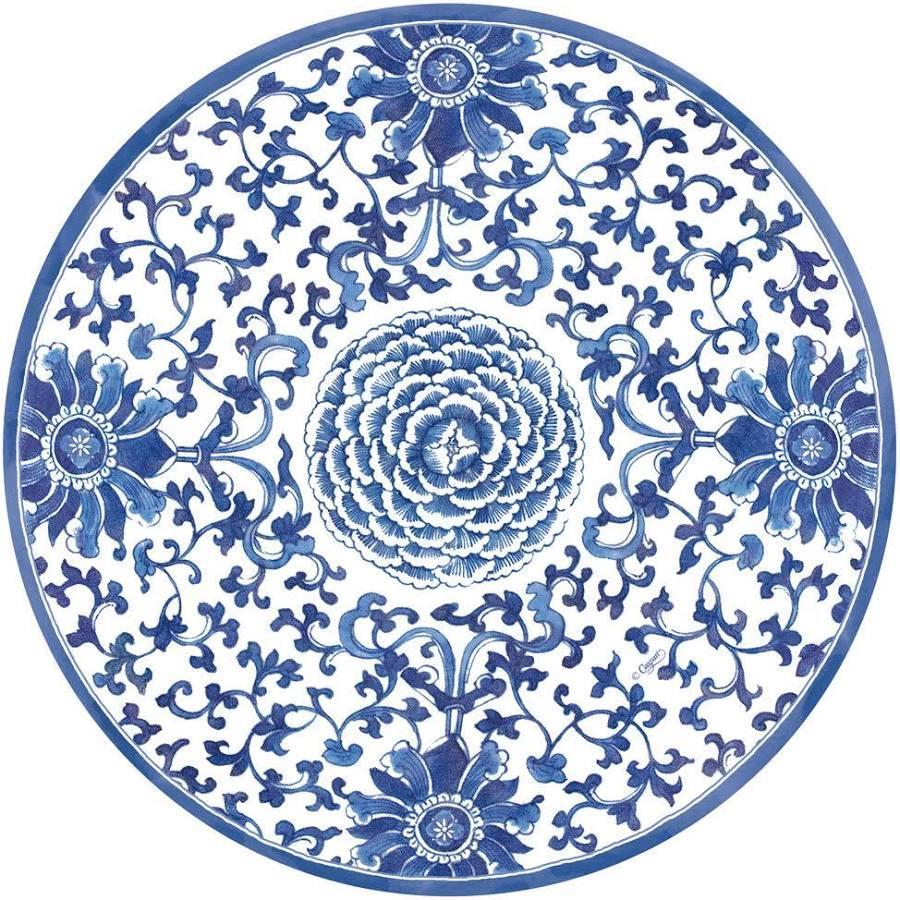 Indigo Garden Blue/white Dinner Plates