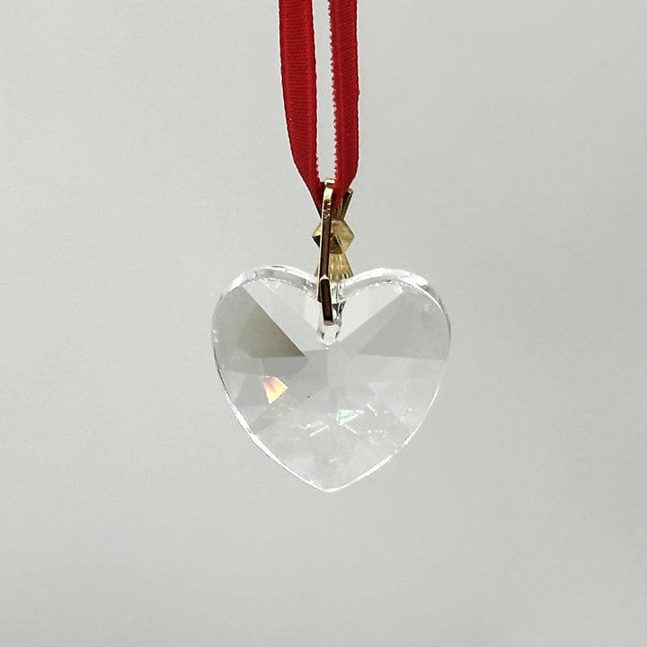 Crystal Heart Ornament