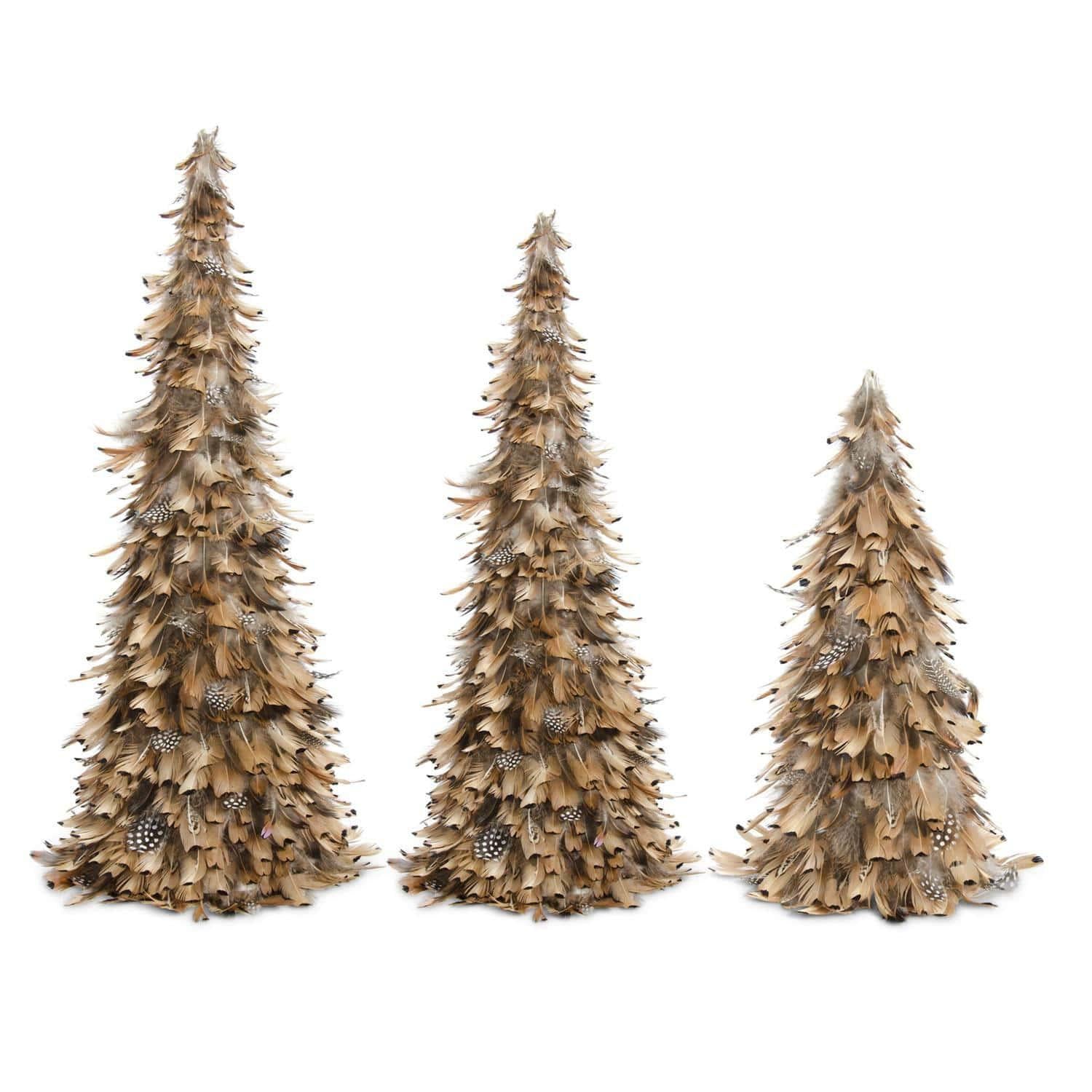 Camel Feathered Cone Tree