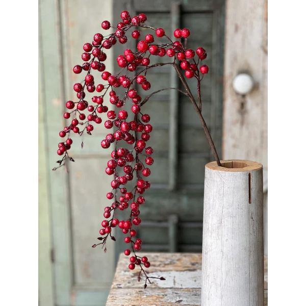 Iced Weatherproof Hanging Berry Spray