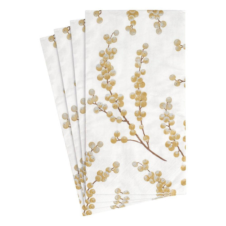 Berry Branches Paper Guest Towel Napkins