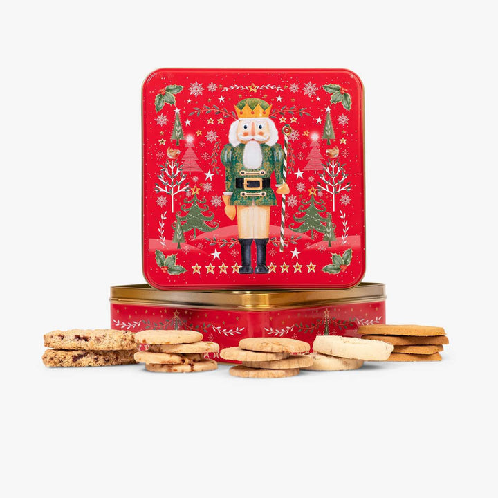 Farmhouse British Biscuits Nutcracker Tin