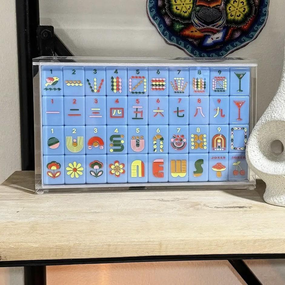Acrylic Mahjong Tile Box