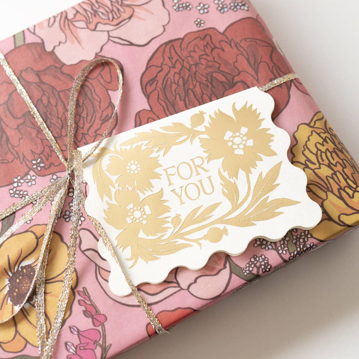 Gold Poppy Boxed Mini Cards