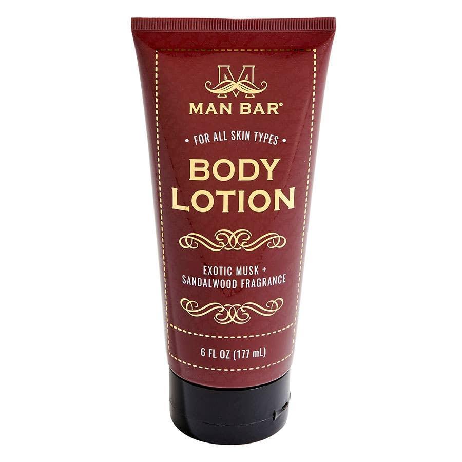 Man Bar Exotic Musk & Sandalwood Body Lotion