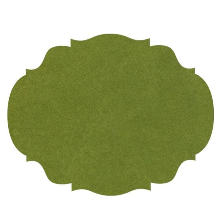 Green Die-cut French Frame Placemat