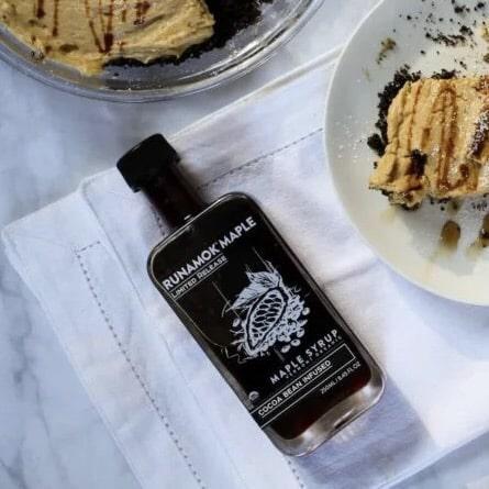Cocoa Bean Infused Maple Syrup