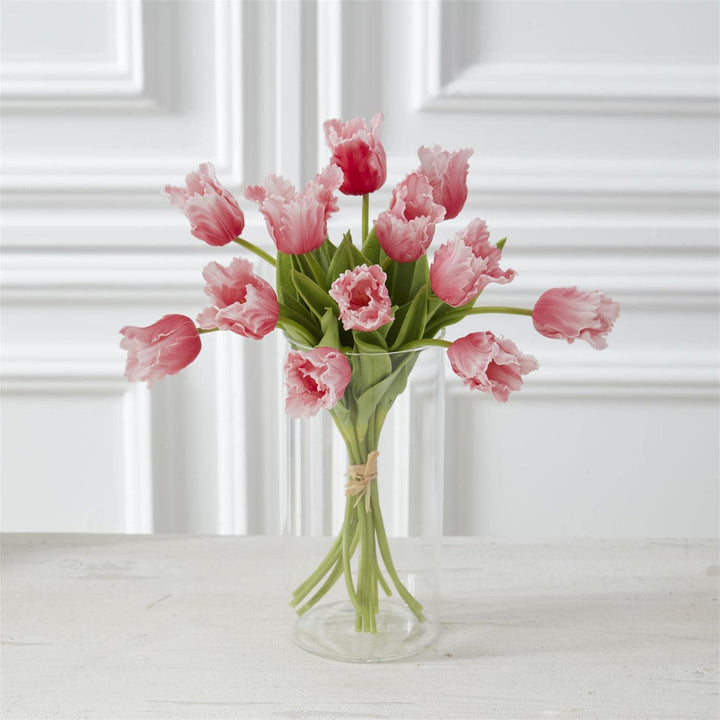 Rose Real Touch Parrot Tulip Bundle