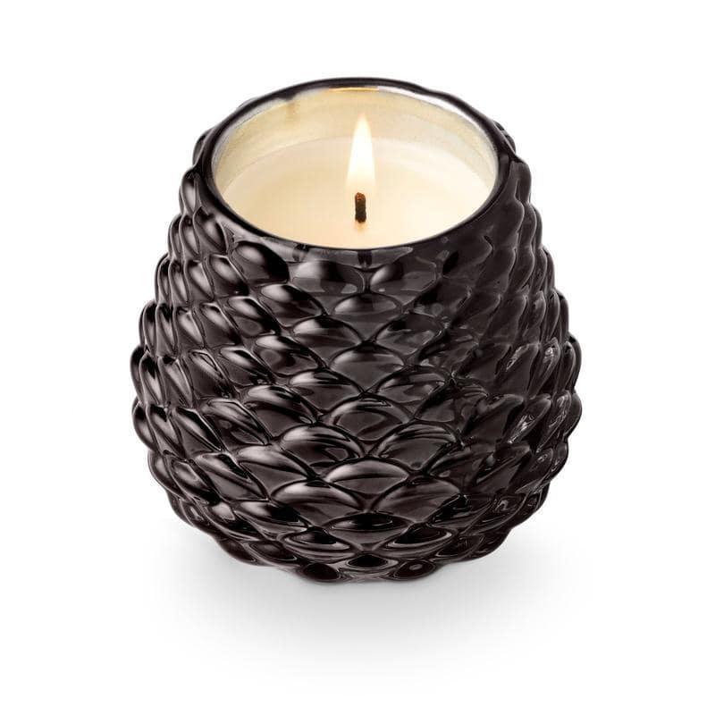 Midnight Pumpkin Pinecone Votive Candle