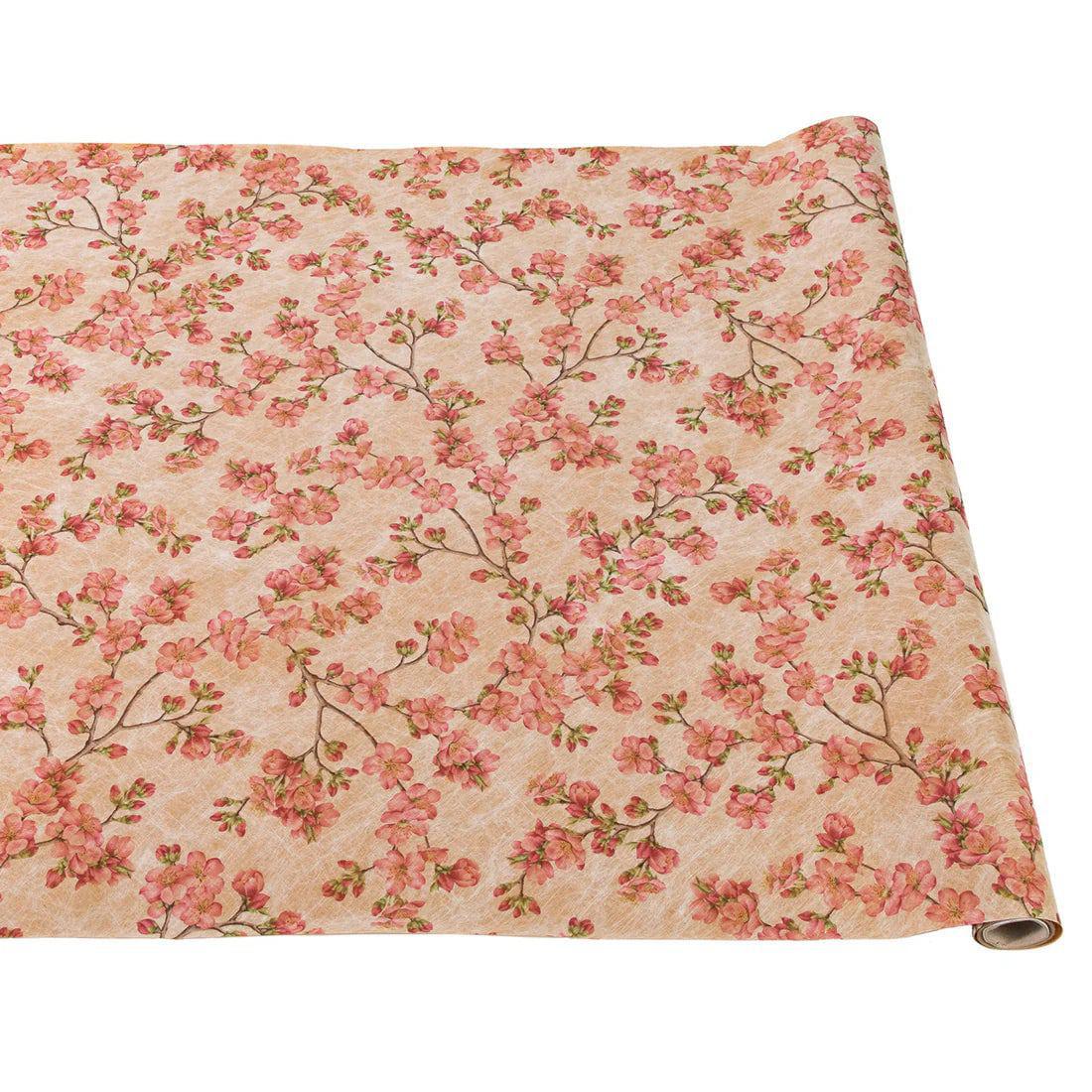 Pink Cherry Blossom Paper Runner