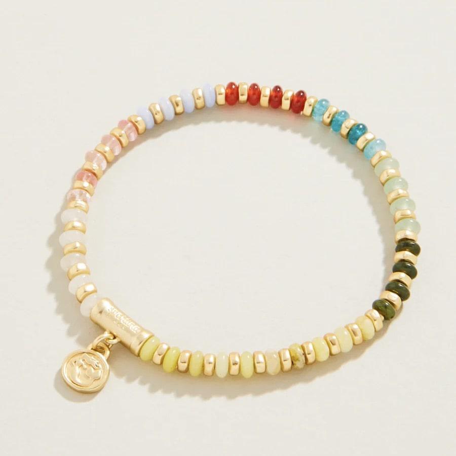 Multi Stone Stone Stretch Bracelet