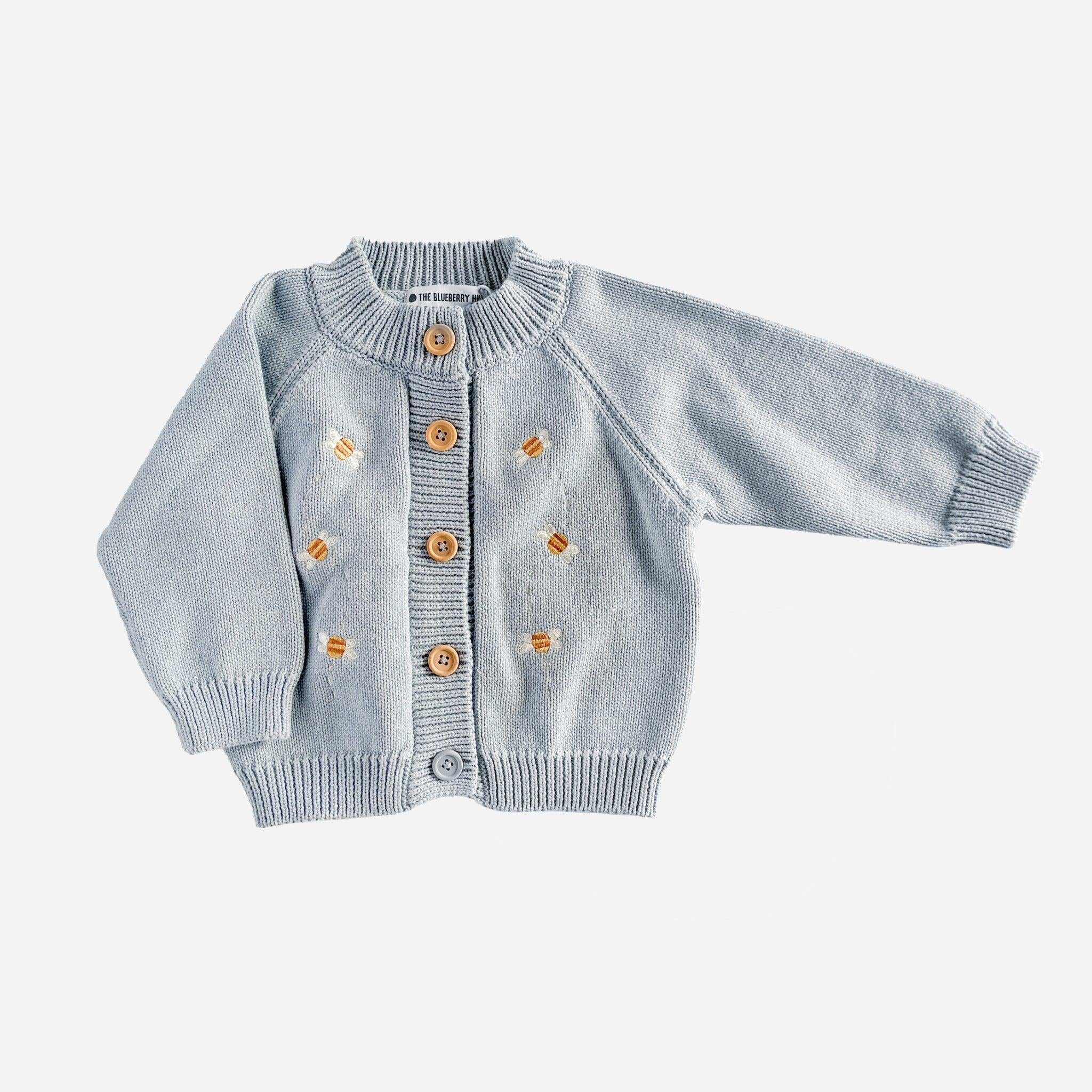 Bee Blue Cardigan