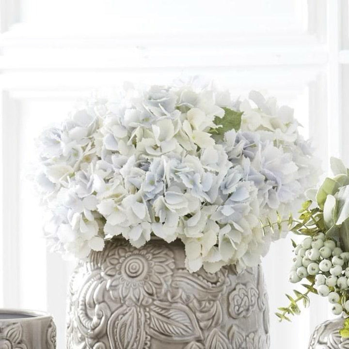 Blue Real Touch Hydrangea Spray