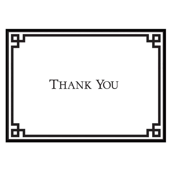 Rive Gauche Black And White Boxed Thank You Notes