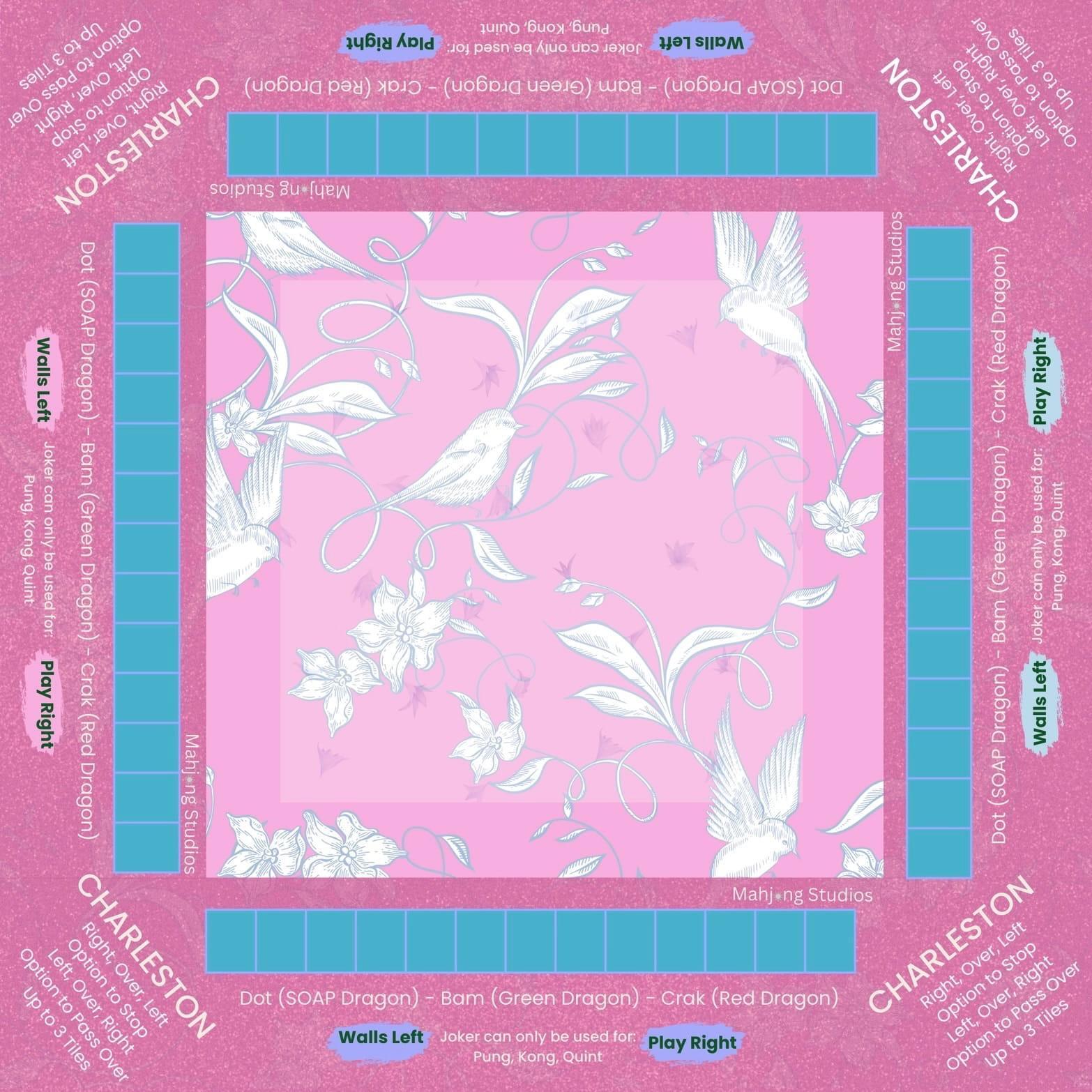 In Bloom Mahjong Mat