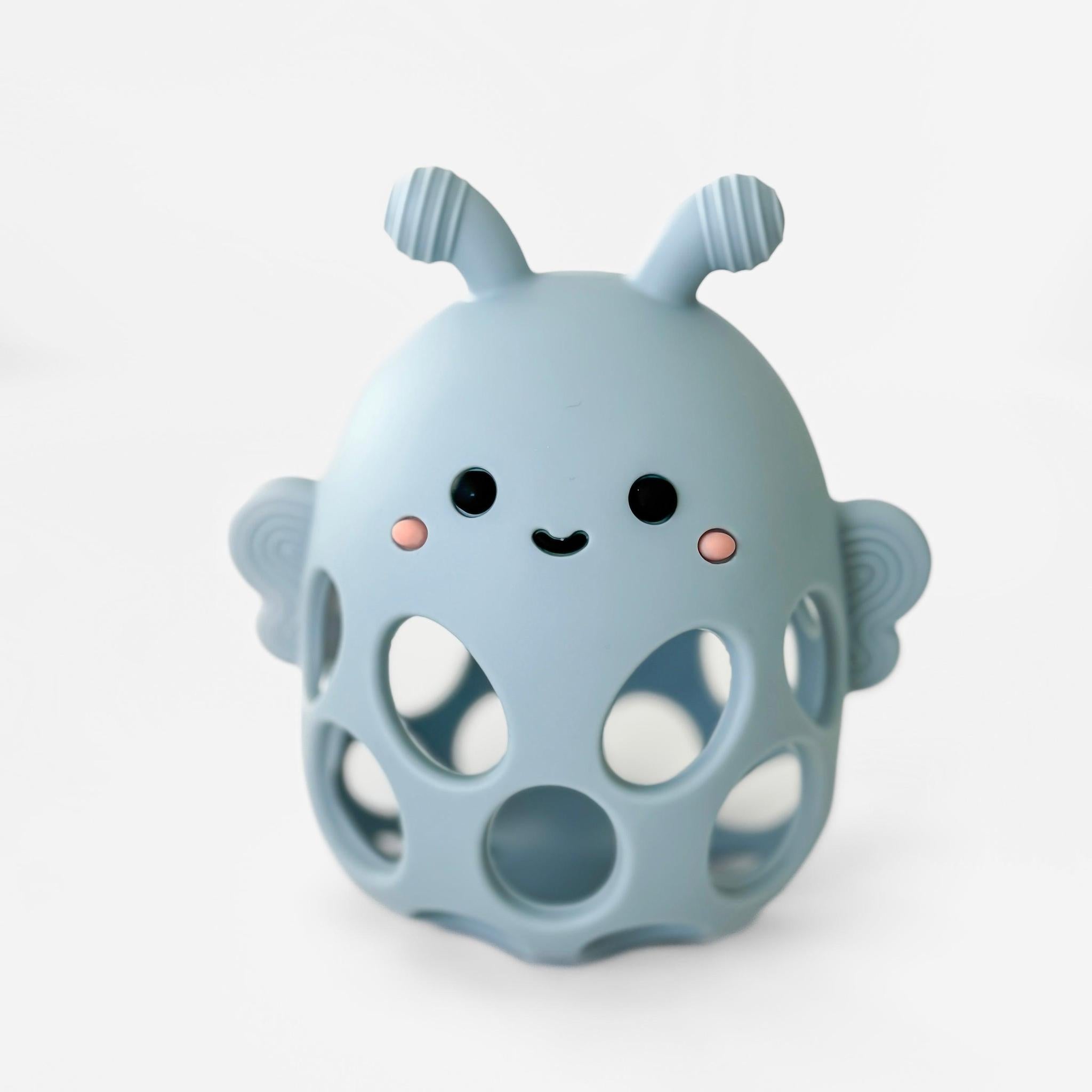 Honey Bee Blue Teether