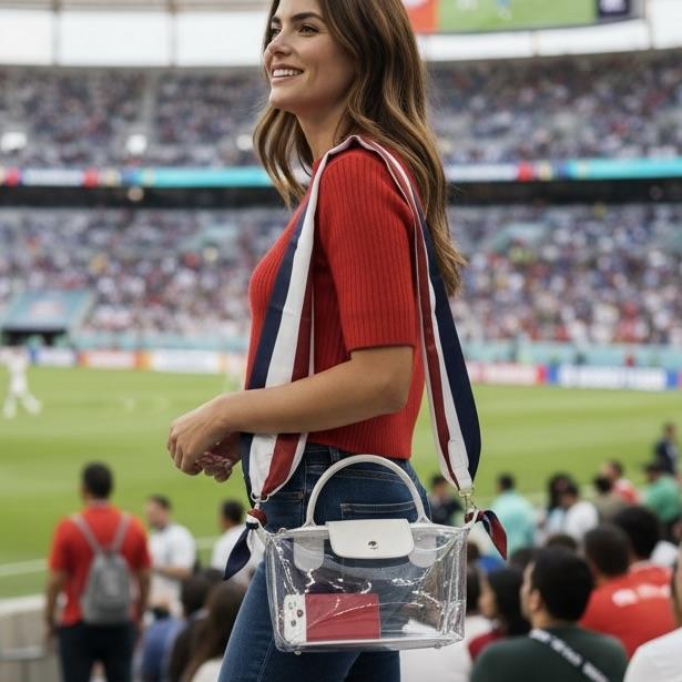 Jolie Frank Stadium Friendly Crossbody Bag