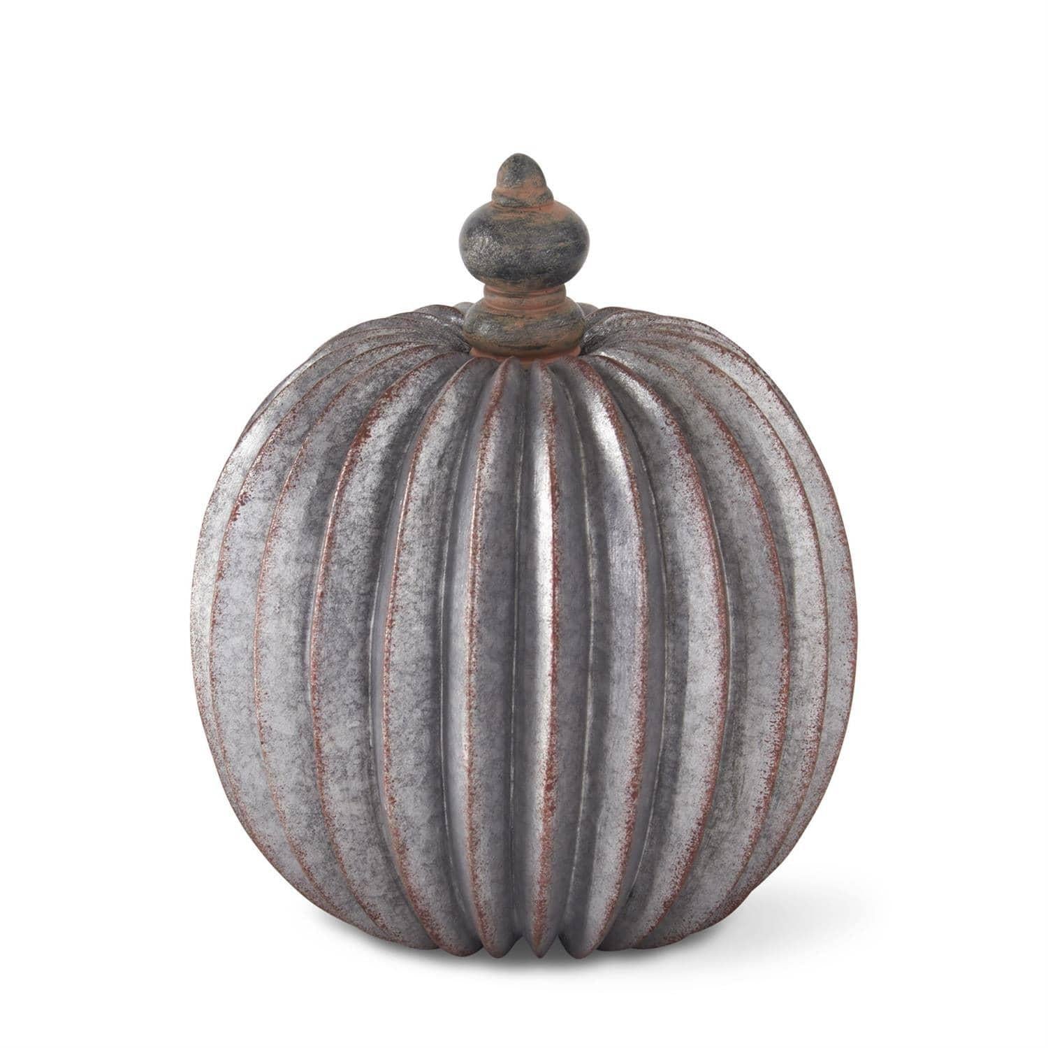 Gray & Copper Pumpkin