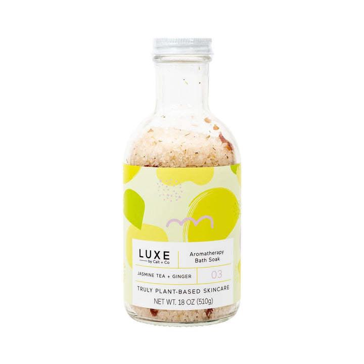 Luxe Jasmine Tea + Ginger Aromatherapy Bath Soak