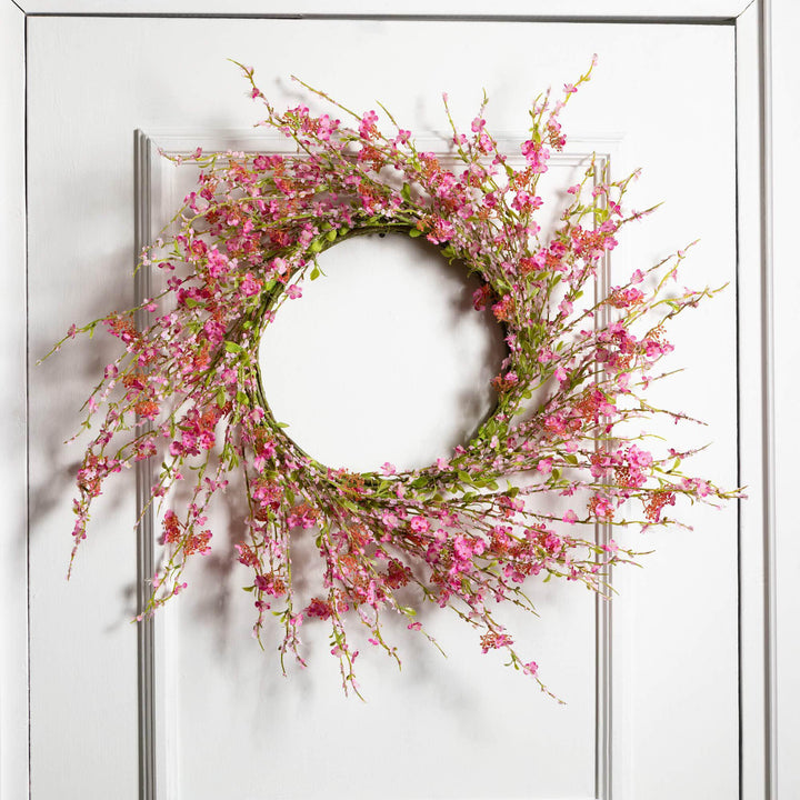 Pink Blossom Wreath