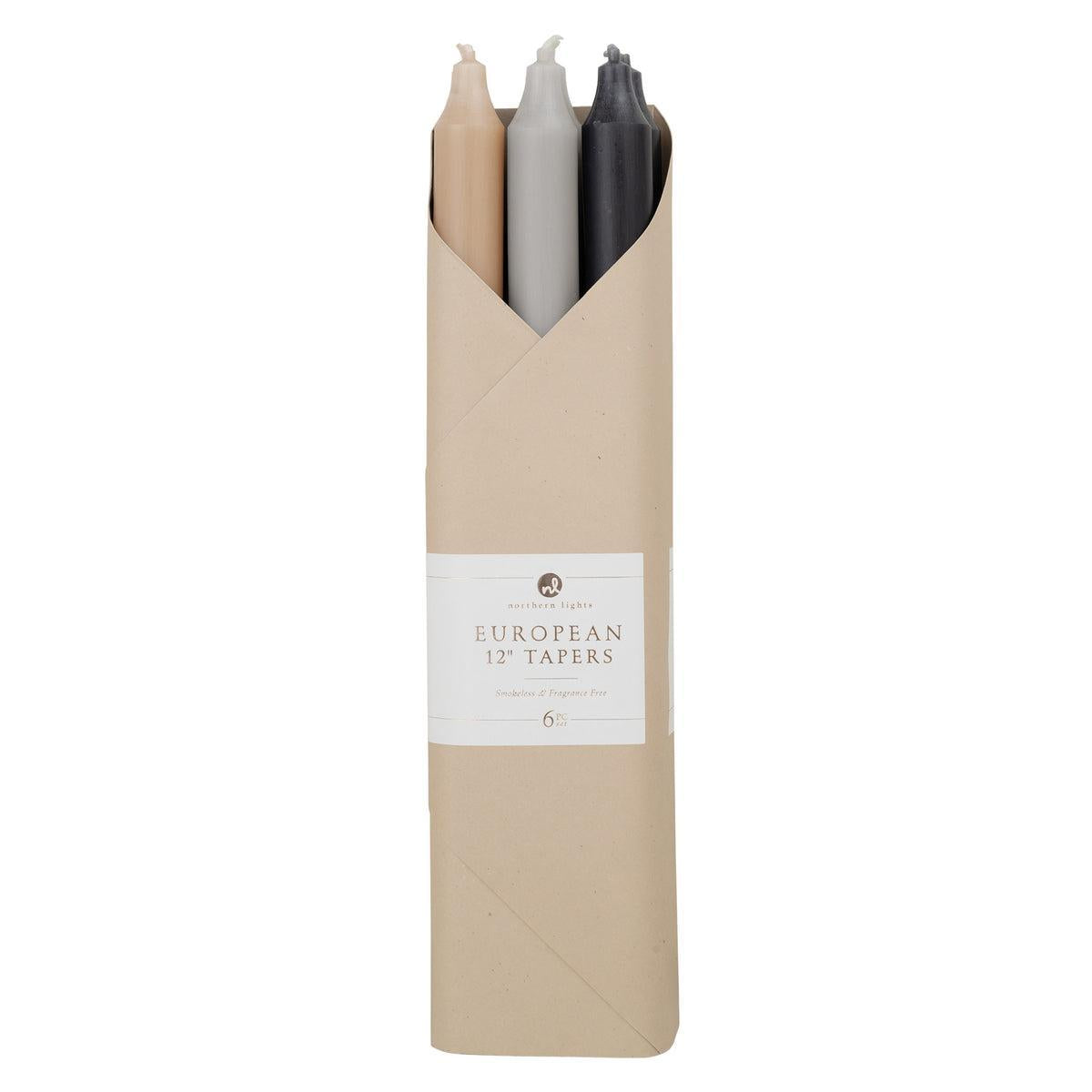 Tapers 12in Multi Pack | Dark Neutrals