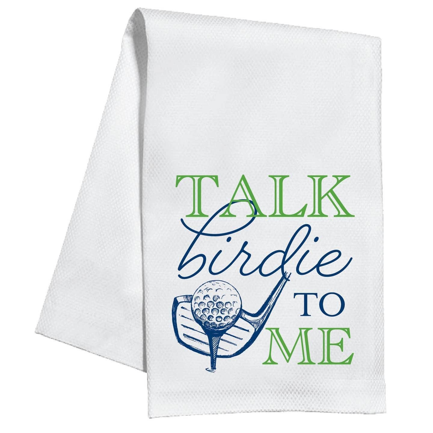 Talk Birdie To Me Tea Towel