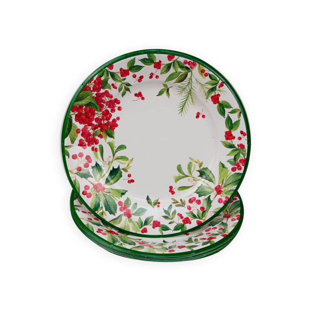 Holly Chintz Salad & Dessert Plates