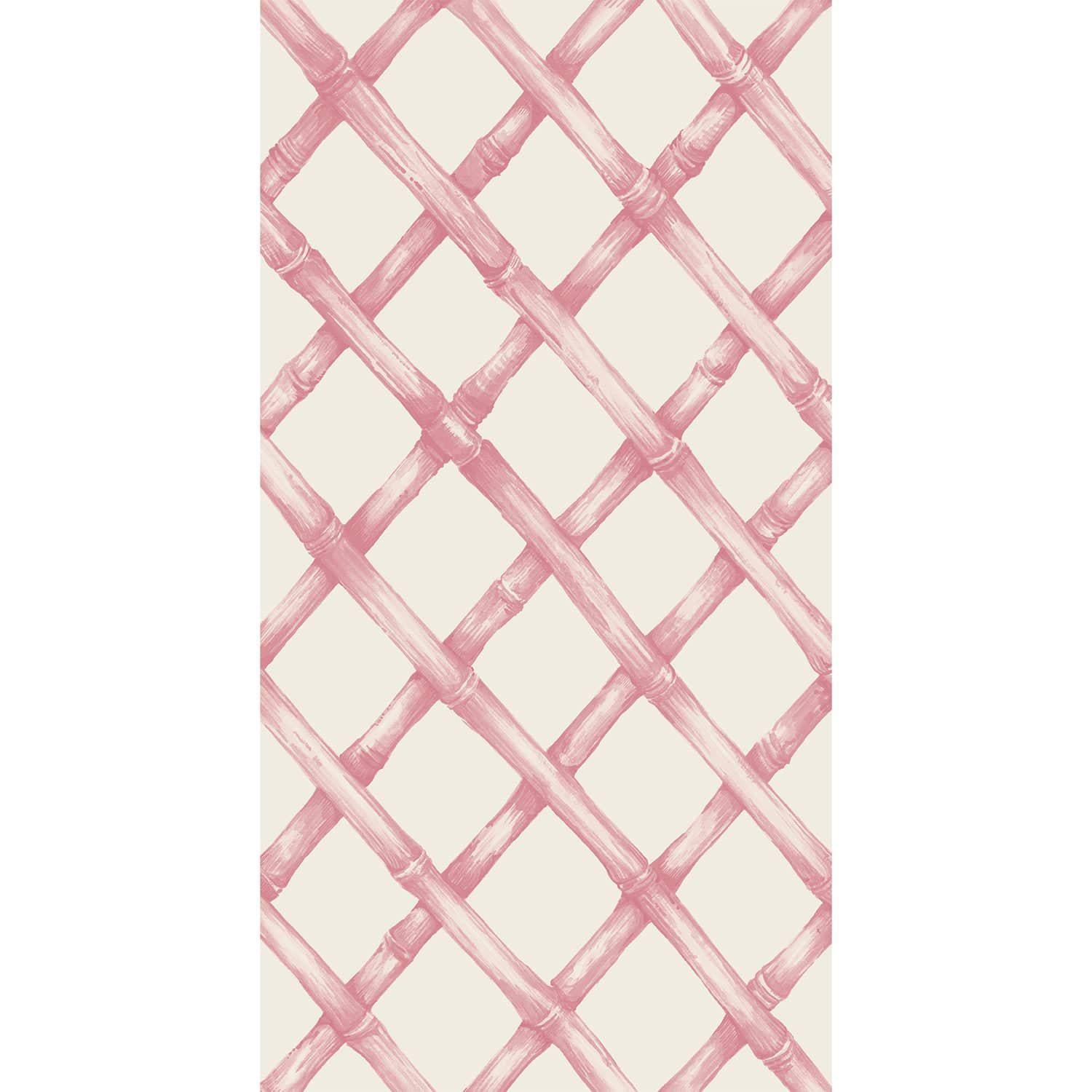 Pink Lattice Guest Towel Napkin