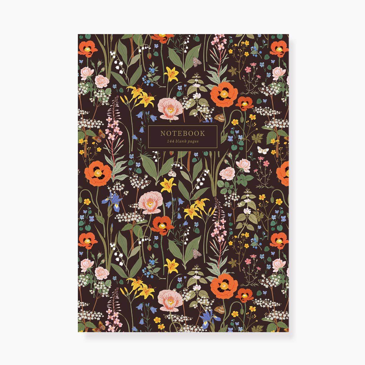 Wild Flowers Notebook