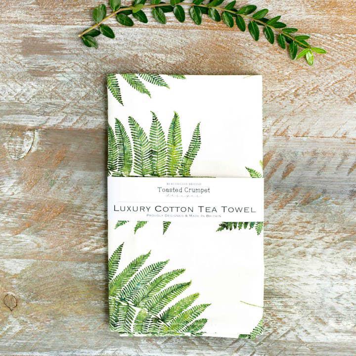 Woodland Fern Tea Towel
