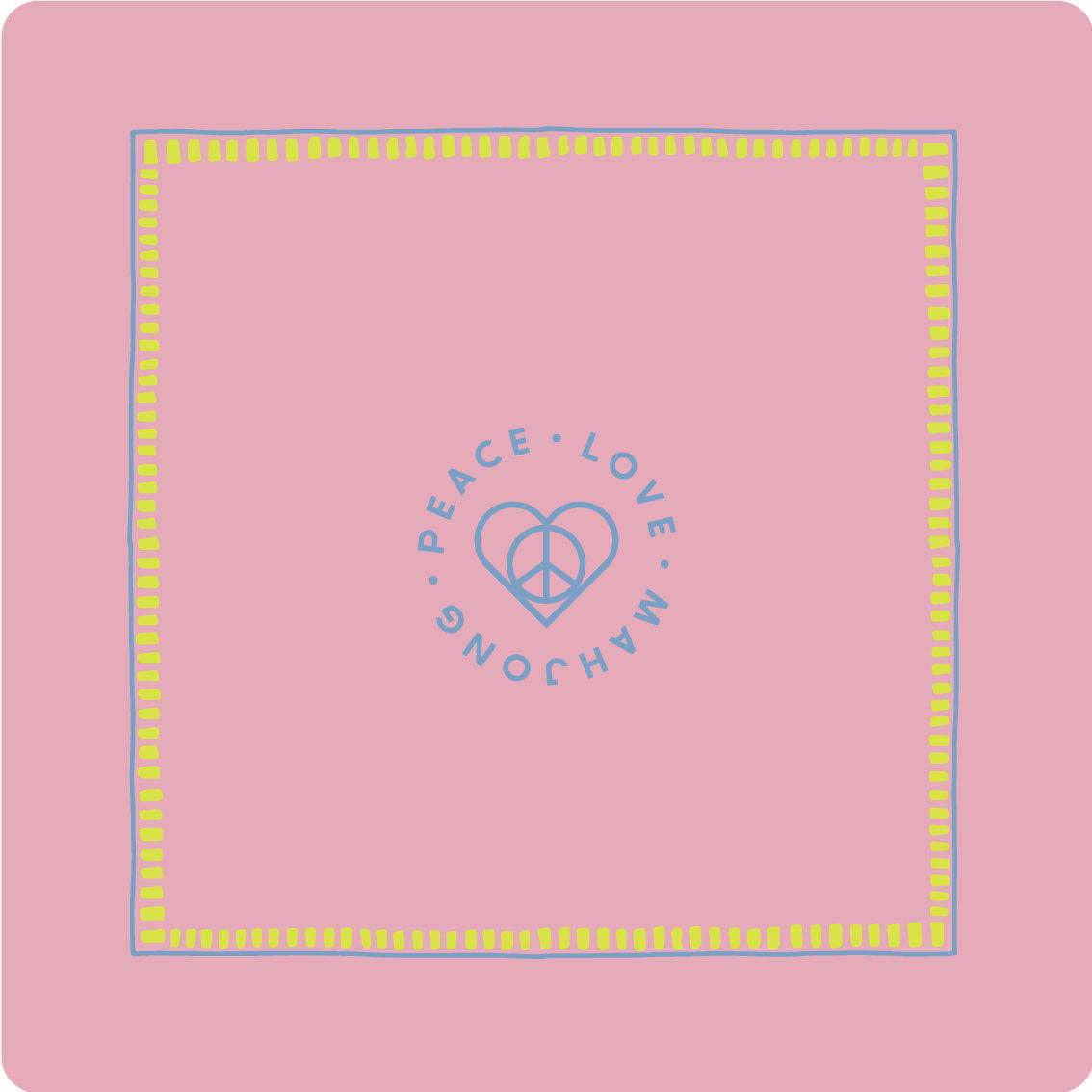 Light Pink Mahjong Mat